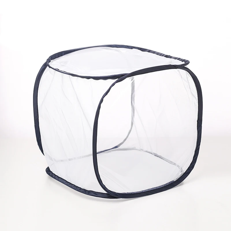 Up Butterfly Habitat Terrarium Insect Cage Mesh 30x30x30cm White