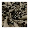 Free khaki home textile embroidery living room furniture flock sofa fabric samples