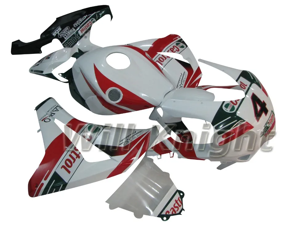 Injection Body Kit For Honda Cbr1000rr 20082011 Cbr1000 08 09 10 11 White Red Castrol 4 Edition