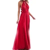 Womens Summer Maxi Long Evening Party Beach Sundress V-neck Halter Dress