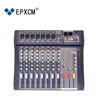 EPXCM / CT-80S 8 channel Mixing console DJ mixer console 48 V phantom power supply MP3 player with multi-effect reverb