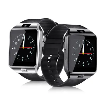 Factory Price Fashionable Blue Tooth Smart Phone Watch Dz09 Touch