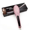 Hot selling bling bling diamond decoration electric high tech hair straightener brush