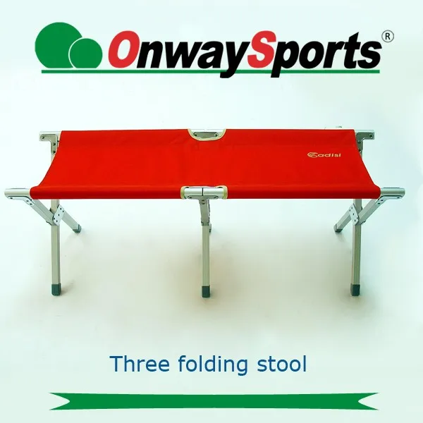 Onwaysports Foldable Camping Bench Seat Folding Bench Seat Camping