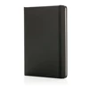 Handmade Hardcover Plain Black Leather Diary A4 A5 Offset Paper Notebook