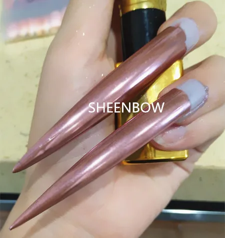 2017 New Arrival Rose Gold Mirror Powder For Nail Art Decoration 2017 New Arrival Rose Gold Mirror Powder For Nail Art Decoration Nails Beauty