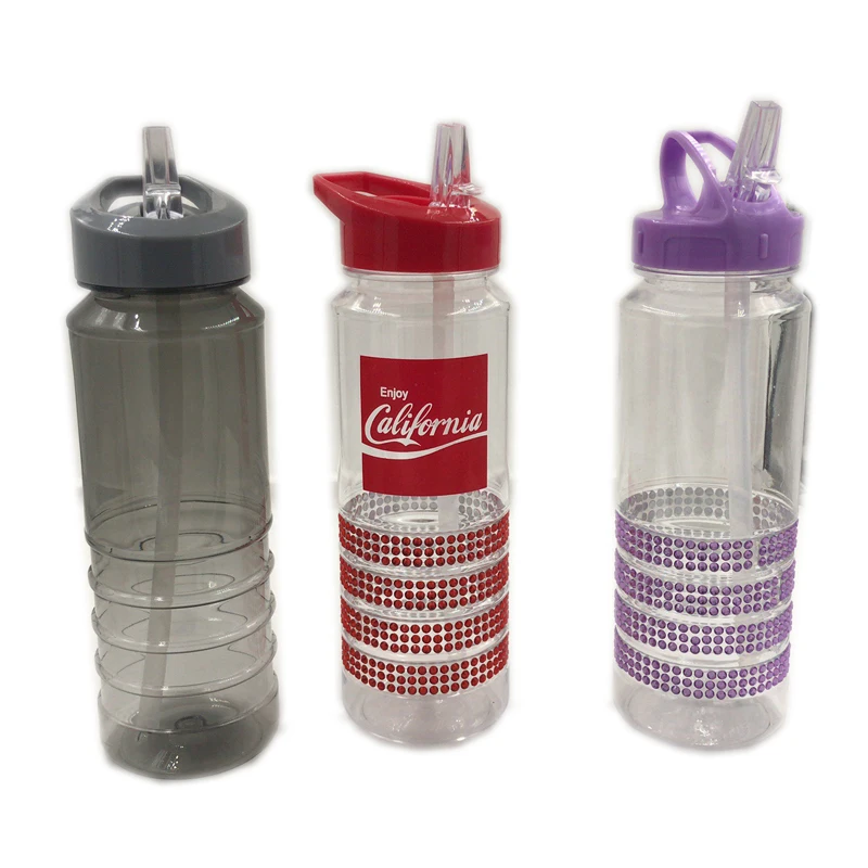 Fda Pass Bpa Free Plastic Soda Water Bottle With Handle And Lid Buy