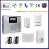 CP-21B wired 8 zone burgular alarm, 32 wireless zones alarm system, 40 zones alarm