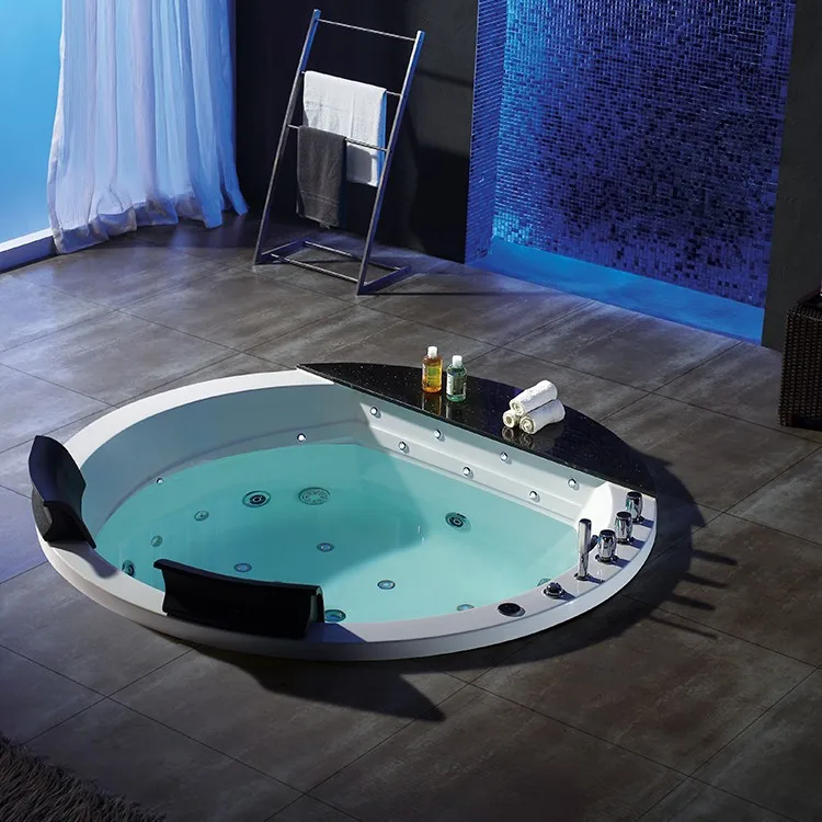 Hsbc654 Double Whirlpool Bathtubs/round Bathtub/room Whirlpool Buy
