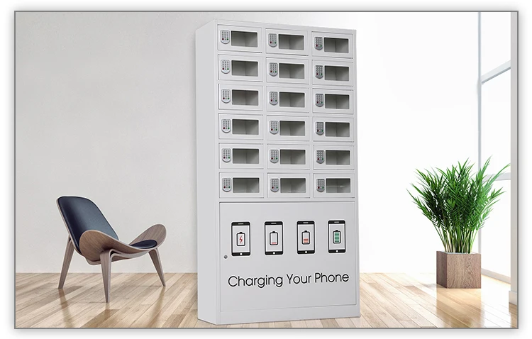   New 18 doors Optional password lock Included All Device Multifunction charging locker