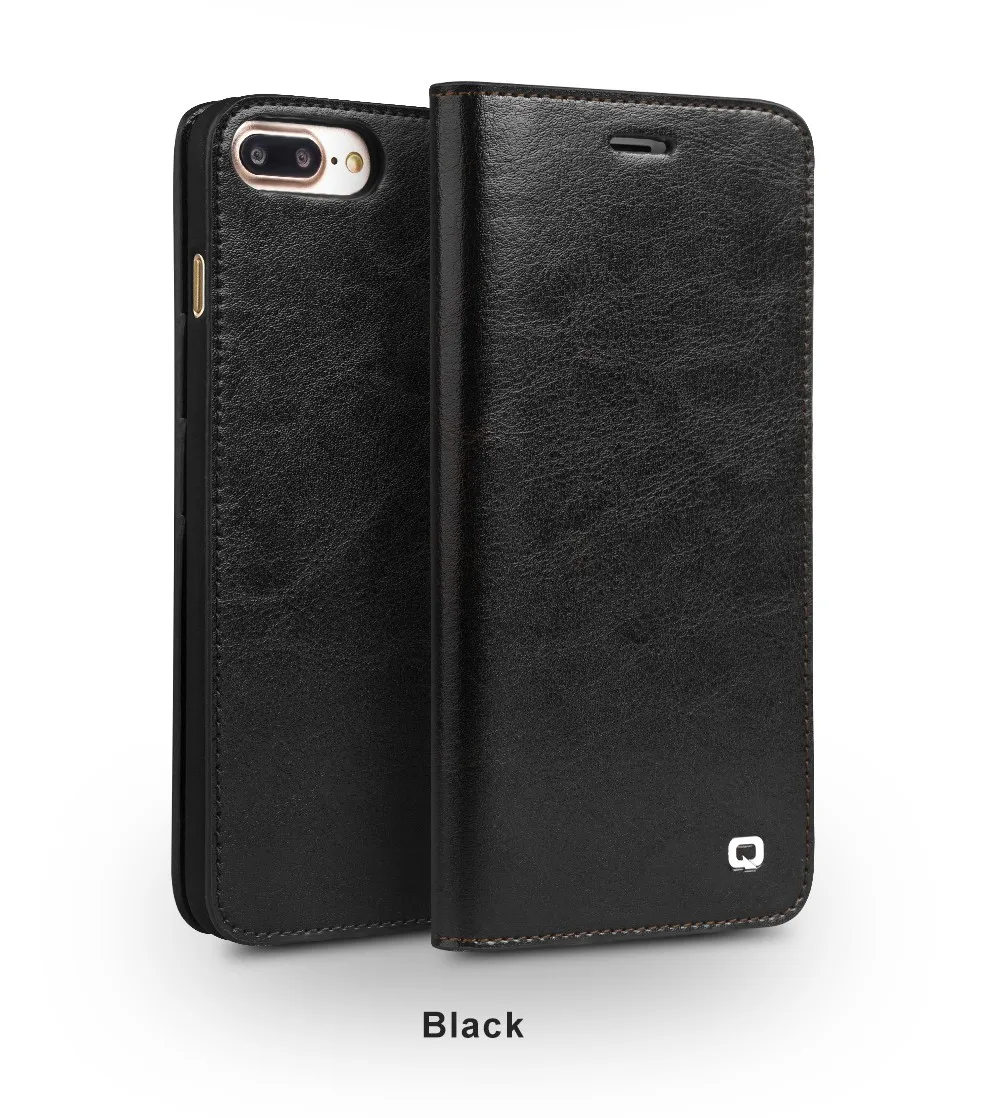 2018 Qialino Original Design Quality Real Genuine Leather Flip Case