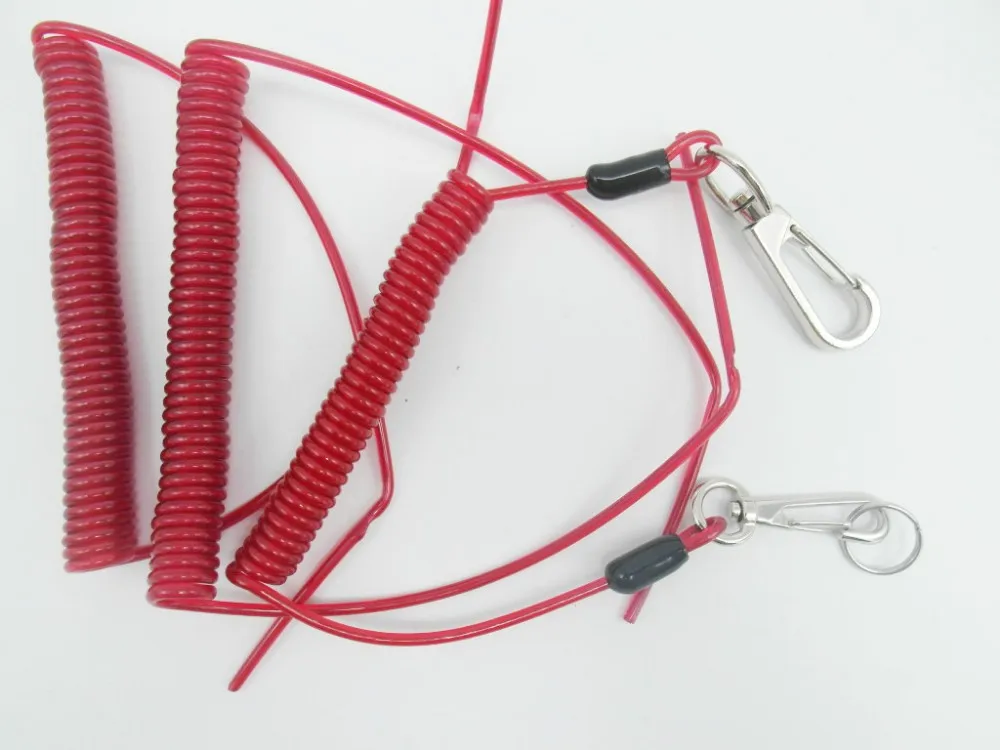 フック付き安全レッドスプリングコイルストラップ カラビナ付きステンレススチールストラップ キー用ストラップ Buy 赤春コイル状ストラップ リトラクタブルケーブル安全 ストラップキー Product On Alibaba Com
