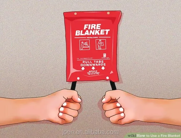 3 Ways To Use A Fire Blanket Fireproof Blanket At Home Buy Fire