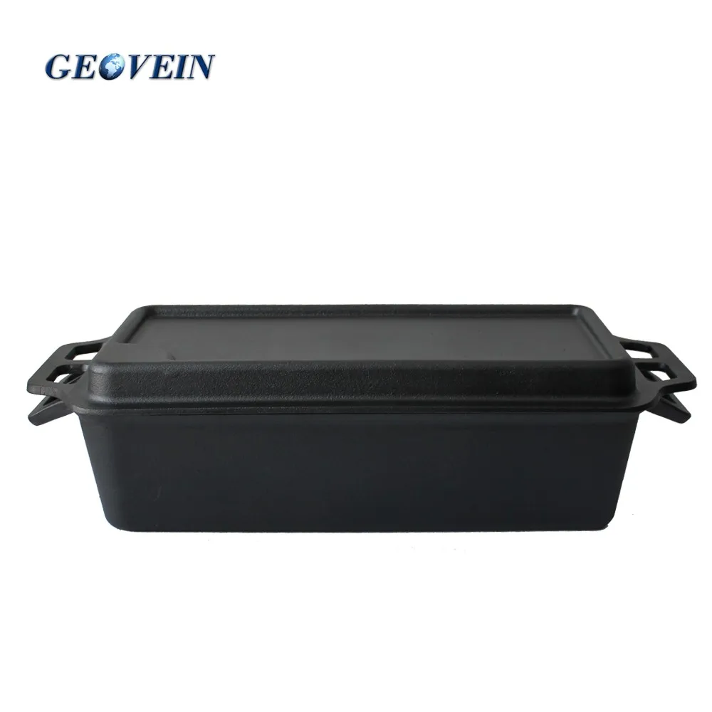 Wholesale Non-stick Rectangular Casserole Dish Cast Iron Baking Pan ...