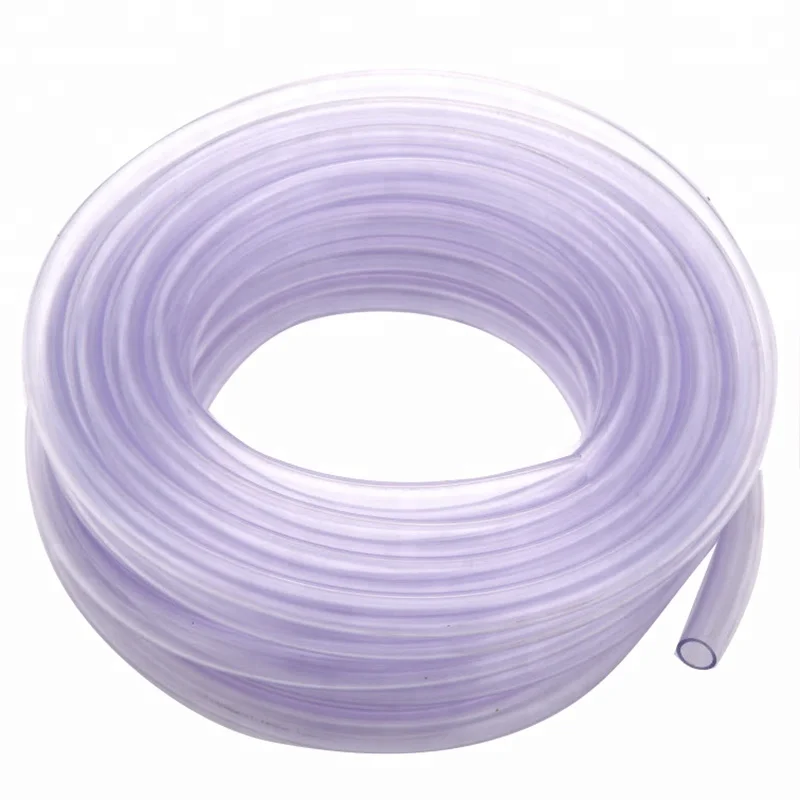 clear braided hose