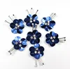 Handmade custom 3D flowers beaded sequin patch for clothes