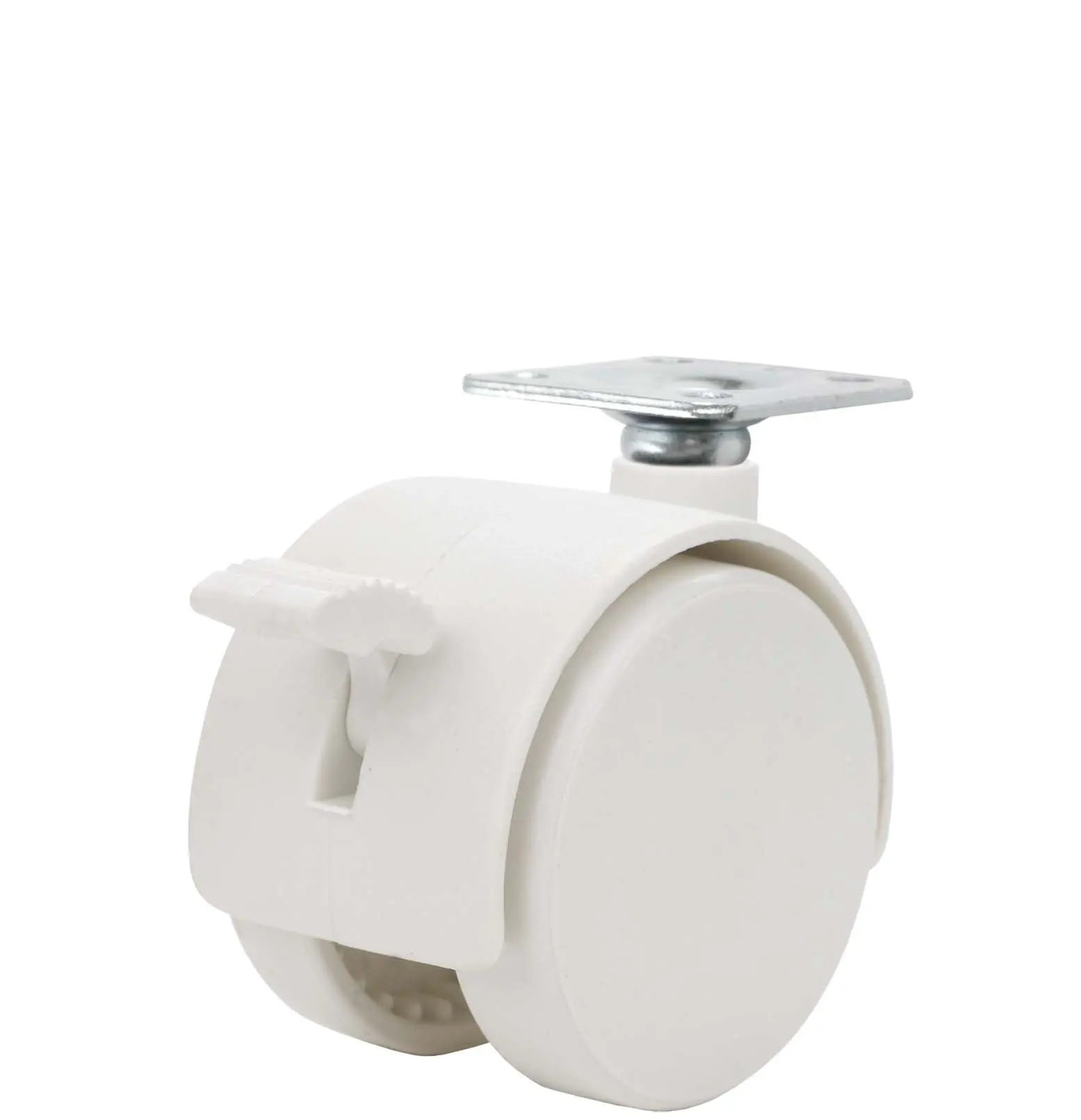 132 lb Capacity Range 5//16 Diameter x 1-1//2 Length Grip Neck Stem 5//16 Diameter x 1-1//2 Length Grip Neck Stem Twin Wheel Caster Solutions TWUN-75N-G02-BK 3 Diameter Nylon Wheel Unhooded Non-Brake Caster