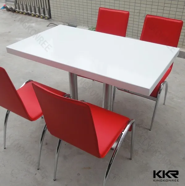 Effen oppervlak steen europese stijl smalle keuken tafel top ...