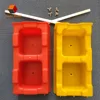 Smooth Surface Cheapest Sales 100% Plastic Interlock Concrete Mold