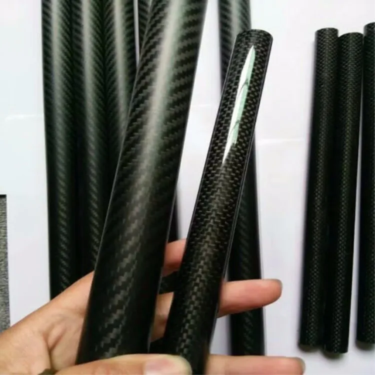 Customizing Carbon Fiber Hollow Rods With Matt Or Glossy 3k Surface