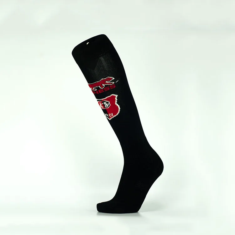 football knee high cotton socks