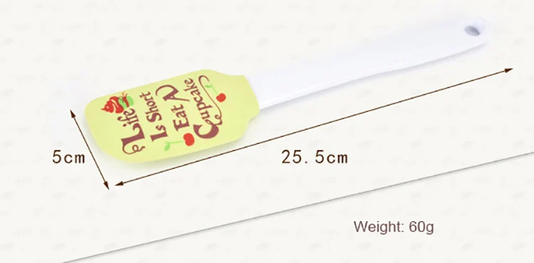 Cake tools Silicone Cream Butter Cake Spatula Mixing Batter Scraper Brush Butter Mixer Cake Brushes Baking Tool Kitchenware