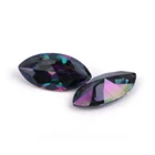 Fashion Jewelry Synthetic Marquise Cut Rainbow Color CZ Gemstones
