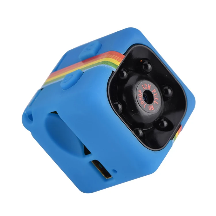 SQ11 Mini DV HD 1080P 2MP Sport Recorder Camera with Holder, Support Monitor Detection & IR Night Vision & TF Card