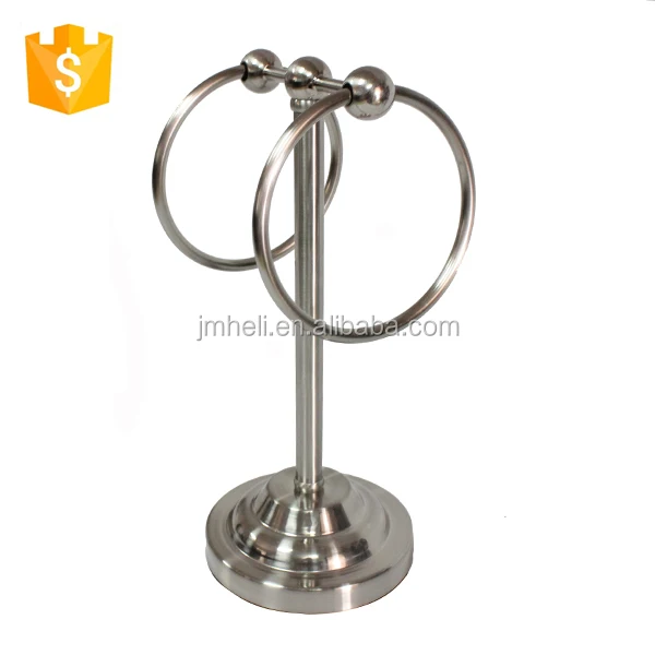 bathroom  standing towel ring