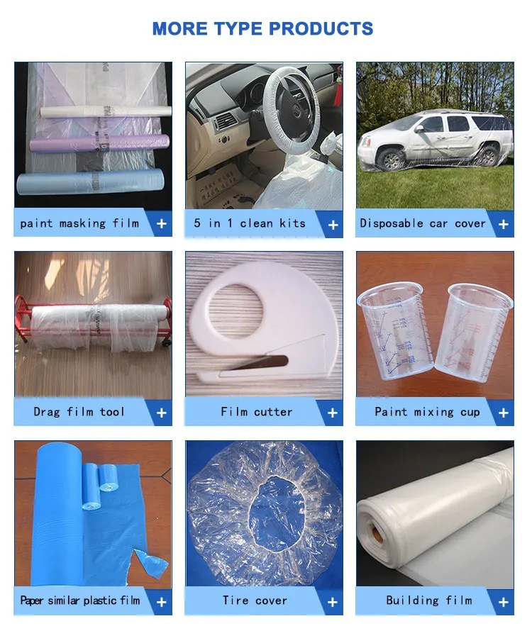 Auto Paint Masking Film With Paper Core Buy Masking Film,Auto Paint