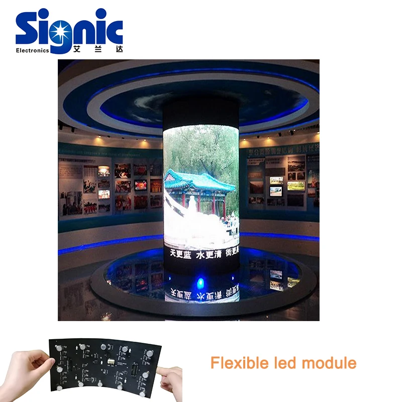 flexible led video screen