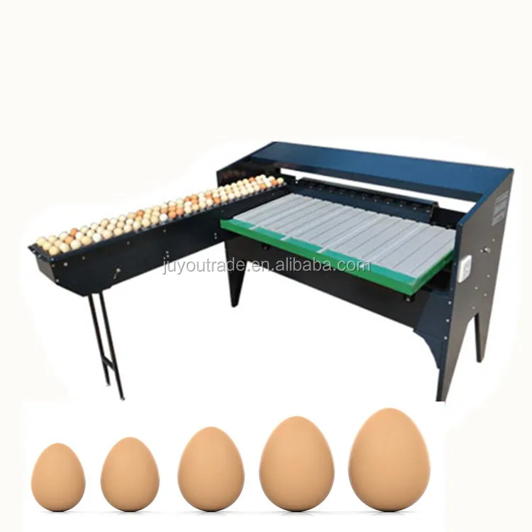 Juyou Chicken Egg Size Sorting Grading Machine/softest Handling Egg
