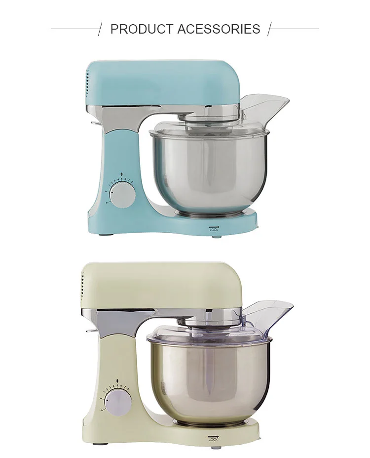 5.0L capacity mini electric planetary dough mixer for home use