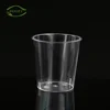 Hot selling strong short 2 ounce disposable plastic plates and cup set