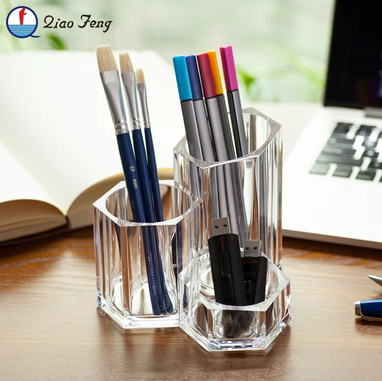 Custom Table Desk Crystal Pen Holder Buy Crystal Pen Holder,Custom