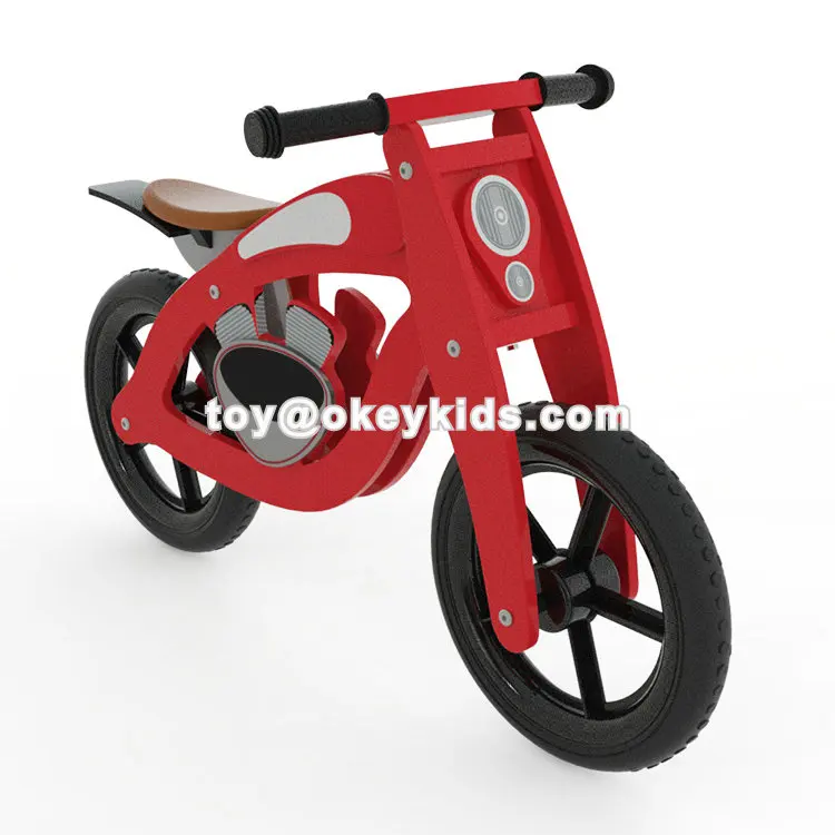 2019 Original Design Balancing Training Wooden Toddler Bike Without