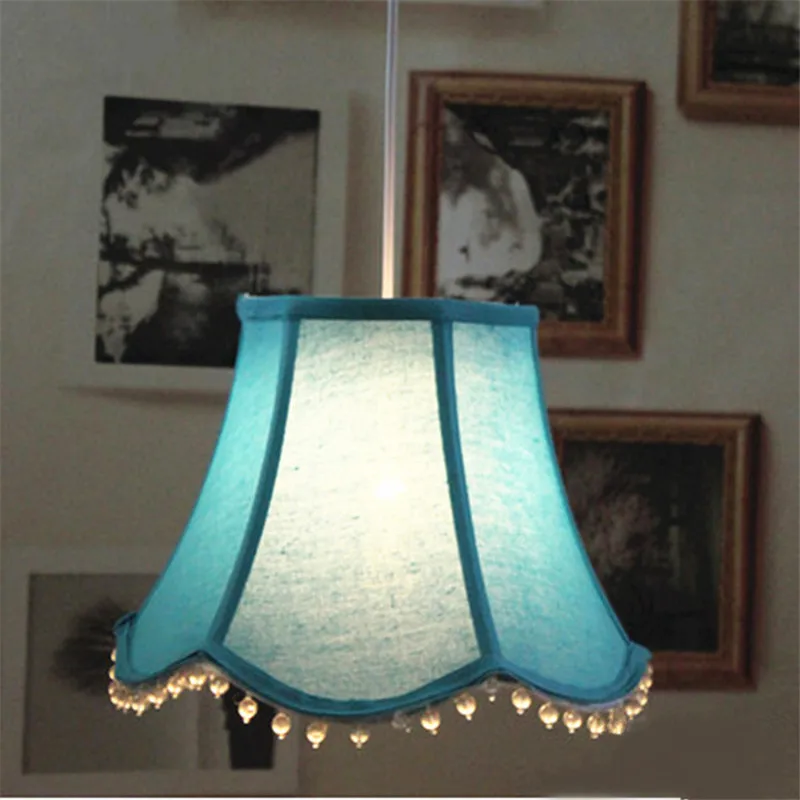Modern Colorful Ceiling Lampshades,Crystal Fringe Lamp Shades Buy