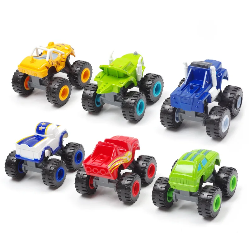 Blaze Car Toys Russian Crusher Truck Vehicles Figure Blaze Toy Blaze ...