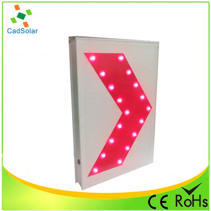 Hahafelt LED Magnetic Traffic Arrow Sign 18 X 33 Inch Arrow Banner Directional Traffic Guide