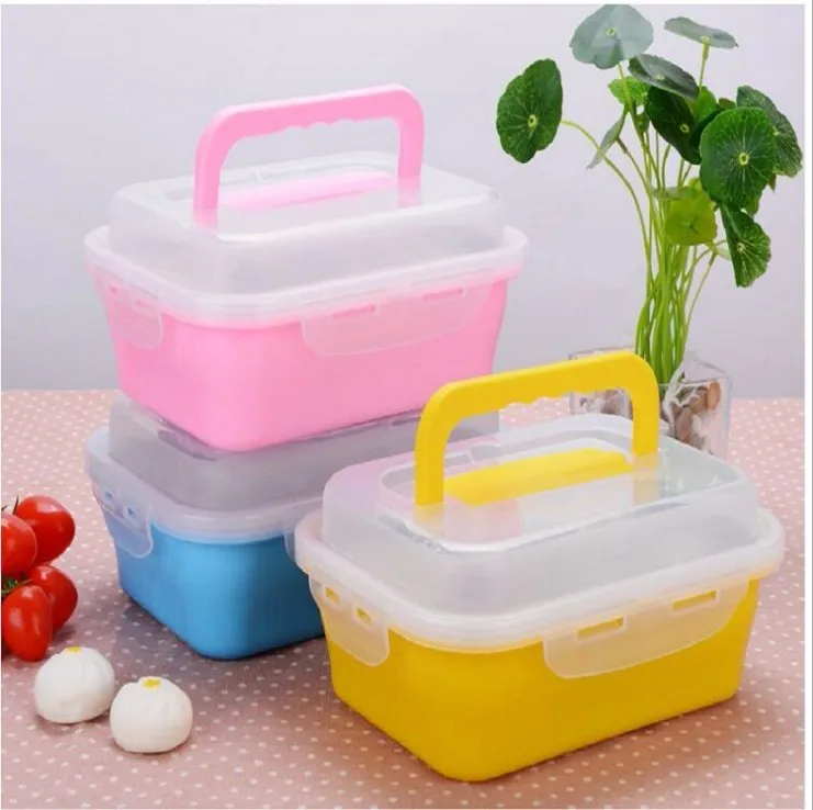 Stainless Steel Square Lunch Box Set Insulated Leak Proof Lunch Box