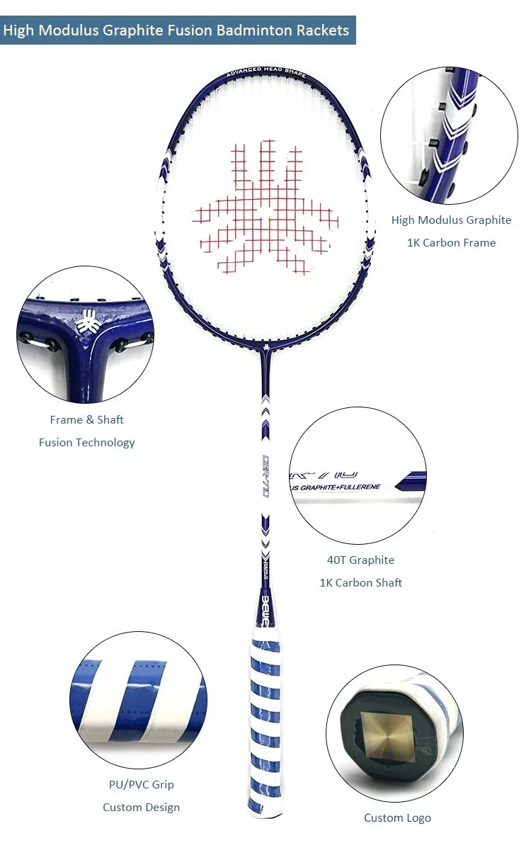 badminton racket without t joint