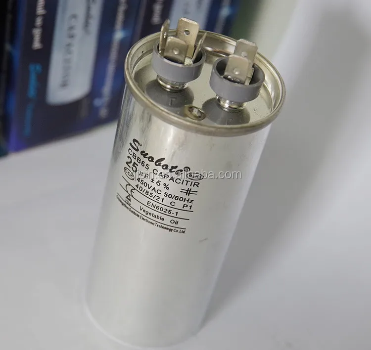 Конденсатор cbb65 25uf 450v