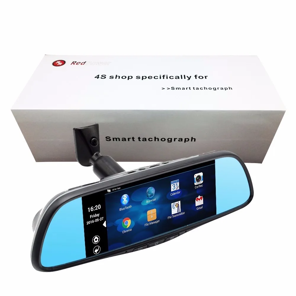 Android Touch Screen 7 Inches Car Rear View Camera Dvr With Gps