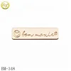 Topwin provide handbag metal private plate decorative metal sticker label