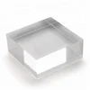 custom perspex solid acrylic cubes clear acrylic riser block