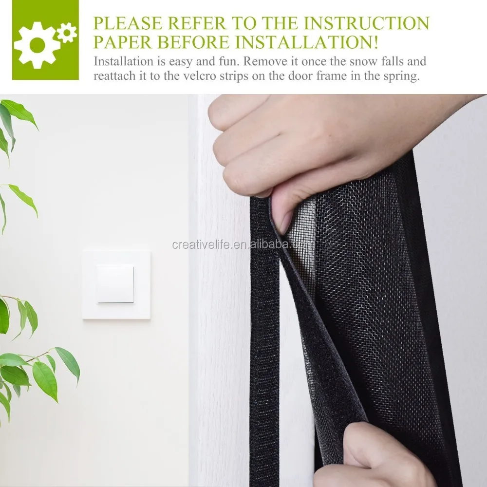 Insect Protection Door Xxyy Magnetic Fly Screen Door Mesh Bug