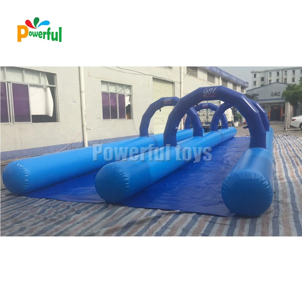 airtight double lane slip n slide inflatable slide for kids