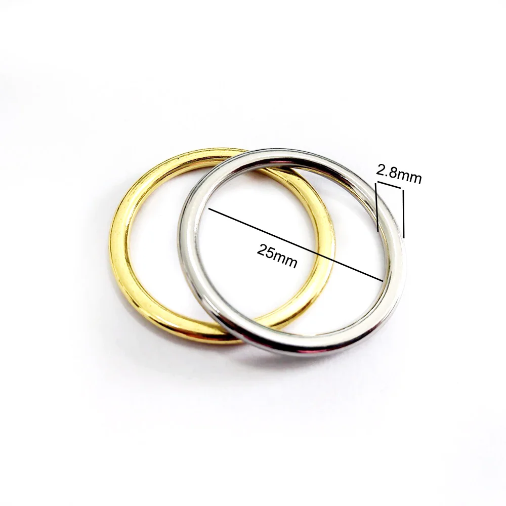 1 Inch Metal O Ring Of 25mm Circle Bag Ring Buy Bag Ring Hardware