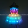 LED Luminous Stage Wear Training Dance Performance Costume Dress