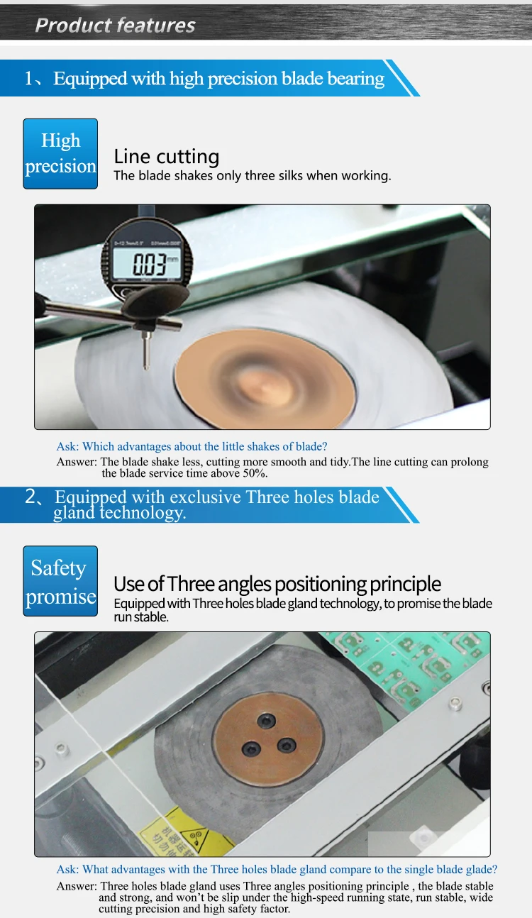 pcb lead cutting machine